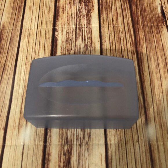 Tupperware Impressions Large Butter Cheese Keeper Bottom/Lid Sheer Blue 3672A-3 - Picture 6 of 14